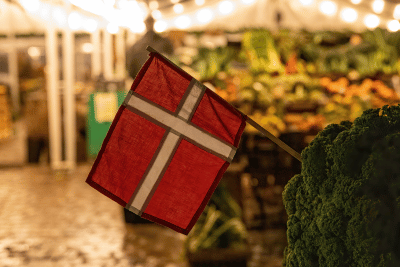 mercado de alimentos danés