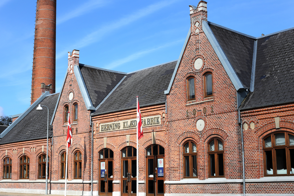 Exterior del museo textil de Herning