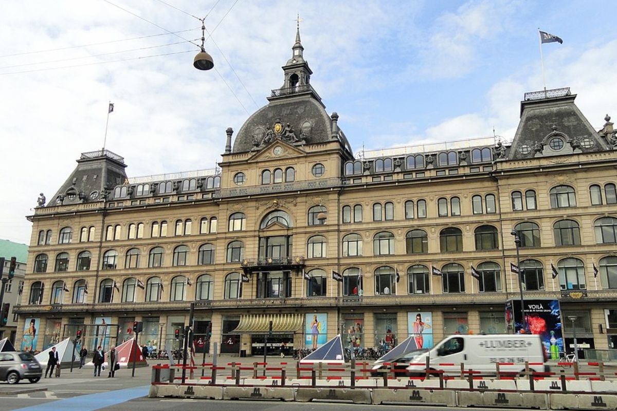 exterior de los grandes almacenes Magasin Du Nord