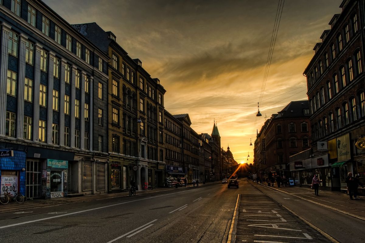 Atardecer en Nørrebro