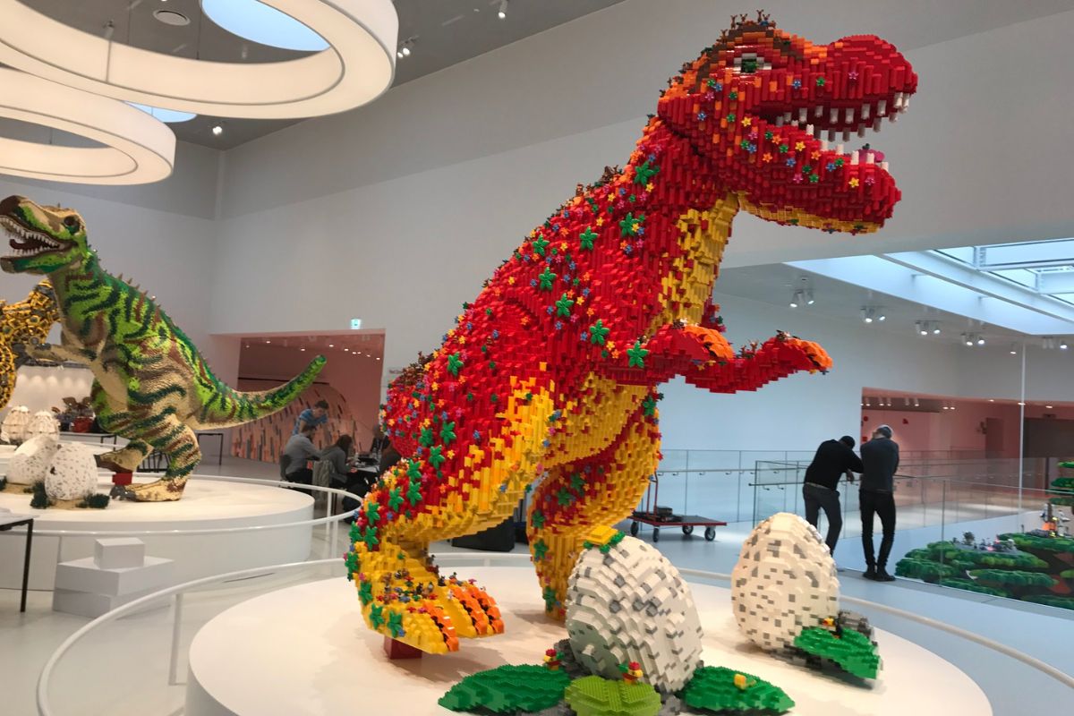 Dinosaurios LEGO House Billund